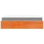 Cama con colchón madera maciza de pino marrón cera 120x200 cm de , Camas y somieres - Ref: Foro24-3281939, Precio: 375,61 €, ...