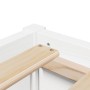 Bett mit massiver Kieferholzmatratze 140x190 cm von , Betten und Lattenroste - Ref: Foro24-3281947, Preis: 412,48 €, Rabatt: %