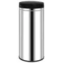 Trash can with automatic sensor 80 L stainless steel by vidaXL, Garbage cans and trash cans - Ref: Foro24-322697, Price: 123,...