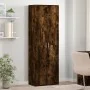 Tall smoked oak engineered wood sideboard 60x35x180 cm by , Lockers and storage cabinets - Ref: Foro24-3276669, Price: 149,04...