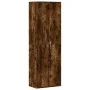 Tall smoked oak engineered wood sideboard 60x35x180 cm by , Lockers and storage cabinets - Ref: Foro24-3276669, Price: 149,04...