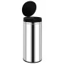 Trash can with automatic sensor 80 L stainless steel by vidaXL, Garbage cans and trash cans - Ref: Foro24-322697, Price: 123,...