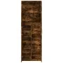 Tall smoked oak engineered wood sideboard 60x35x180 cm by , Lockers and storage cabinets - Ref: Foro24-3276669, Price: 149,04...