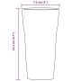Beer glasses 6 units 310 ml by , Cups and bowls - Ref: Foro24-4005743, Price: 20,23 €, Discount: %
