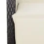 Small table and chairs with 3 black synthetic rattan cushions. by , Garden sets - Ref: Foro24-3276863, Price: 315,10 €, Disco...