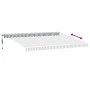 Retractable automatic awning with LED light anthracite white 450x300 cm by , Awnings - Ref: Foro24-3215787, Price: 599,76 €, ...