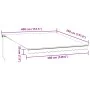 Manual retractable awning with LED light in anthracite and white 400x350cm. by , Awnings - Ref: Foro24-3215793, Price: 375,44...