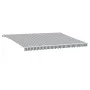 Manuelle ausfahrbare Markise mit LED-Licht in Anthrazit und Weiß 500x350 cm. von , Markisen - Ref: Foro24-3215801, Preis: 479...