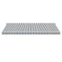 Manuelle ausfahrbare Markise mit LED-Licht in Anthrazit und Weiß 500x350 cm. von , Markisen - Ref: Foro24-3215801, Preis: 479...