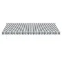 Manuelle ausfahrbare Markise mit LED-Licht in Anthrazit und Weiß 500x350 cm. von , Markisen - Ref: Foro24-3215801, Preis: 479...