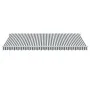 Retractable automatic awning with LED light anthracite white 500x350 cm by , Awnings - Ref: Foro24-3215803, Price: 713,17 €, ...