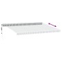Retractable automatic awning with LED light anthracite white 500x350 cm by , Awnings - Ref: Foro24-3215803, Price: 697,84 €, ...