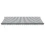 Manual retractable awning with LED light in anthracite and white, 500x350 cm. by , Awnings - Ref: Foro24-3215817, Price: 487,...