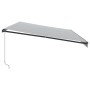 Manuelle ausfahrbare Markise in Anthrazitgrau und Weiß 600x350 cm. von , Markisen - Ref: Foro24-3215820, Preis: 593,53 €, Rab...