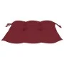 Garden chairs 6 units with red wine cushions teak wood by , Garden chairs - Ref: Foro24-3065614, Price: 386,33 €, Discount: %