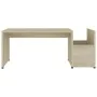 Kaffeetisch aus Sperrholz in Eichenholzfarbe, 90x45x35 cm. von , Couchtisch - Ref: Foro24-802924, Preis: 35,07 €, Rabatt: %