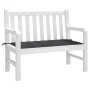 Garden bench cushion in black Oxford fabric 100x50x3 cm by , Cushions for chairs and sofas - Ref: Foro24-47617, Price: 23,93 ...