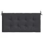 Cojín de banco de jardín tela Oxford negro 100x50x3 cm de , Cojines para sillas y sofás - Ref: Foro24-47617, Precio: 23,93 €,...