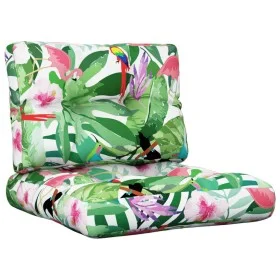 Cushions for pallet sofa 2 pieces multicolor fabric by , Cushions for chairs and sofas - Ref: Foro24-360662, Price: 38,10 €, ...