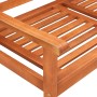 Dreisitzer Gartenbank aus massivem Eukalyptusholz und Kissen, 150 cm. von , Gartenbänke - Ref: Foro24-3061004, Preis: 202,59 ...
