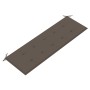 Dreisitzer Gartenbank aus massivem Eukalyptusholz und Kissen, 150 cm. von , Gartenbänke - Ref: Foro24-3061004, Preis: 202,59 ...