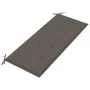 Folding garden bench with bamboo cushion 118 cm by , garden benches - Ref: Foro24-3063857, Price: 88,49 €, Discount: %