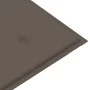 Folding garden bench with bamboo cushion 118 cm by , garden benches - Ref: Foro24-3063857, Price: 88,49 €, Discount: %