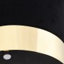Samt-Hocker in Schwarz und Gold von , Klapphocker und Stühle - Ref: Foro24-249839, Preis: 40,15 €, Rabatt: %