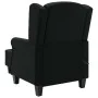 Sillón de masaje con reposapiés tela negro de vidaXL, Sillones de masaje eléctricos - Ref: Foro24-320163, Precio: 270,75 €, D...