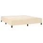 Box spring bed with cream-colored fabric mattress 180x200 cm by , Beds and slatted bases - Ref: Foro24-3131454, Price: 624,89...