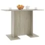 Esstisch aus Eichenholz-Sonoma-Sperrholz 110x60x75cm. von , Küchen- und Esstische - Ref: Foro24-800246, Preis: 55,56 €, Rabat...