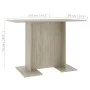 Esstisch aus Eichenholz-Sonoma-Sperrholz 110x60x75cm. von , Küchen- und Esstische - Ref: Foro24-800246, Preis: 55,56 €, Rabat...