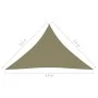 Triangular beige Oxford fabric sail awning 2.5x2.5x3.5 m by , Umbrellas - Ref: Foro24-135169, Price: 23,80 €, Discount: %