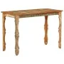 Solid recycled wood dining table 110x52x76 cm by , Kitchen and dining tables - Ref: Foro24-354996, Price: 188,43 €, Discount: %