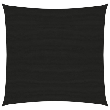 Black HDPE sail shade 160 g/m² 3x3 m by , Umbrellas - Ref: Foro24-311714, Price: 28,00 €, Discount: %