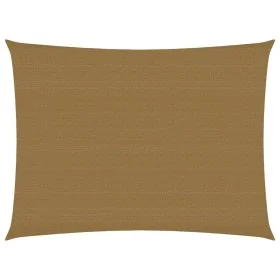 Taupe grey HDPE sail shade 160 g/m² 3.5x4.5 m by , Umbrellas - Ref: Foro24-311406, Price: 39,69 €, Discount: %