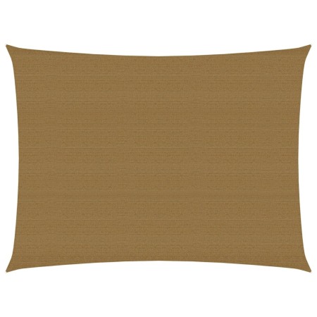 Taupe-graues Sonnensegel aus HDPE 160 g/m², 3,5x4,5 m. von , Sonnenschirme - Ref: Foro24-311406, Preis: 40,29 €, Rabatt: %
