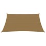 Taupe grey HDPE sail shade 160 g/m² 3.5x4.5 m by , Umbrellas - Ref: Foro24-311406, Price: 40,29 €, Discount: %