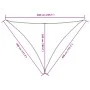 Dreieckiges Segel-Sonnendach aus anthrazitgrauem Oxford-Stoff, 4x4x5,8 m. von , Sonnenschirme - Ref: Foro24-135122, Preis: 36...