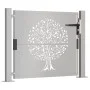 Corten steel garden gate with tree design 105x80 cm by , garden gates - Ref: Foro24-153160, Price: 159,49 €, Discount: %