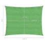 Light green HDPE sail shade 160 g/m² 3x4.5 m by , Umbrellas - Ref: Foro24-311293, Price: 33,65 €, Discount: %