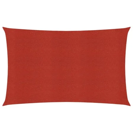 Red HDPE sail shade 160 g/m² 4x7 m by , Umbrellas - Ref: Foro24-311630, Price: 55,49 €, Discount: %