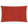 Red HDPE sail shade 160 g/m² 4x7 m by , Umbrellas - Ref: Foro24-311630, Price: 60,42 €, Discount: %