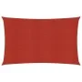 Red HDPE sail shade 160 g/m² 4x7 m by , Umbrellas - Ref: Foro24-311630, Price: 55,49 €, Discount: %
