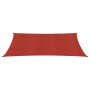 Red HDPE sail shade 160 g/m² 4x7 m by , Umbrellas - Ref: Foro24-311630, Price: 60,42 €, Discount: %