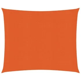 Orange HDPE sail shade 160 g/m² 2.5x2.5 m by , Umbrellas - Ref: Foro24-311658, Price: 21,60 €, Discount: %