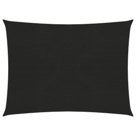 Black HDPE sail shade 160 g/m² 2x3.5 m by , Umbrellas - Ref: Foro24-311723, Price: 24,64 €, Discount: %