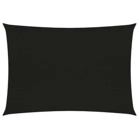 Black HDPE sail shade 160 g/m² 3.5x5 m by , Umbrellas - Ref: Foro24-311737, Price: 39,17 €, Discount: %