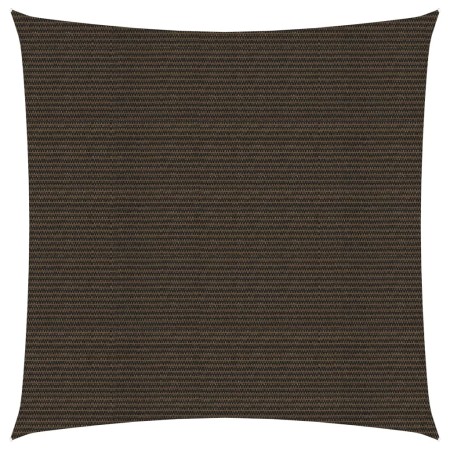 Brown HDPE sail shade 160 g/m² 2.5x2.5 m by , Umbrellas - Ref: Foro24-311768, Price: 22,71 €, Discount: %