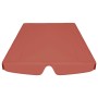 Spare canopy for garden swing terracotta 150/130x105/70 cm by , Covers for tents and gazebos - Ref: Foro24-312100, Price: 26,...
